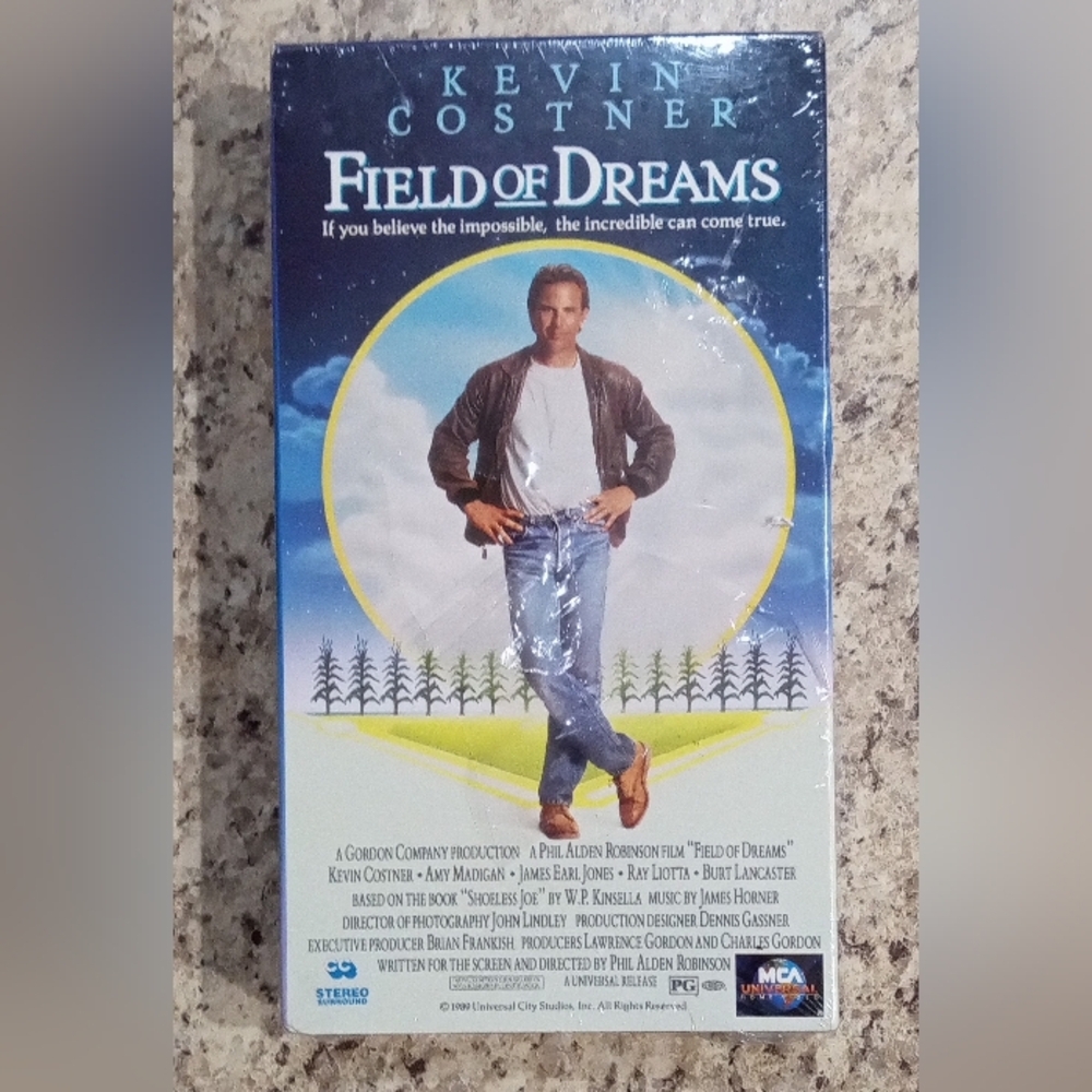 Field of Dreams (VHS, 1990) Kevin Costner, NEW, MCA UNIVERSAL, SEE NOTE